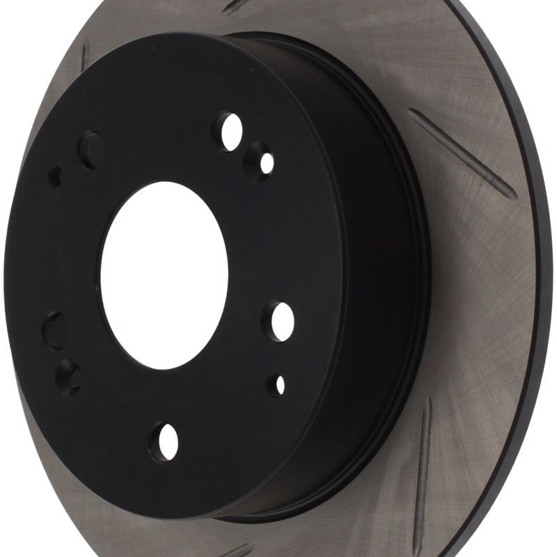 Stoptech 126.40042SR - STO126.40042SR - StopTech Power Slot Slotted 02-06 Acura RSX Incl. Type S / 97-01 Integra Type R Rear Right Rotor - Shipped in Europe - Tuningsupply.com