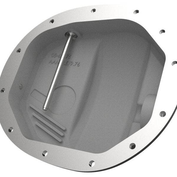 aFe 46-71120B - AFE46-71120B - aFe Power Pro Series AAM 9.5/9.76 Rear Diff Cover Black w/Mach Fins 14-19 GM Silverado/Sierra 1500 - Shipped in Europe - Tuningsupply.com