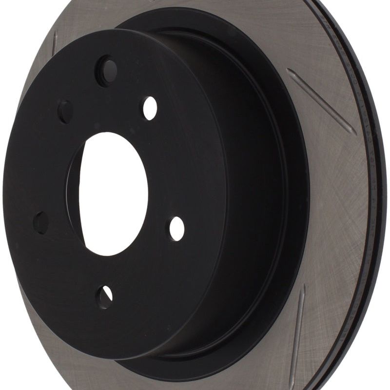 Stoptech 126.42077SR - STO126.42077SR - StopTech Power Slot 03-05 350Z / 03-04 G35 / 03-05 G35X SportStop Slotted Rear Right Rotor - Shipped in Europe - Tuningsupply.com