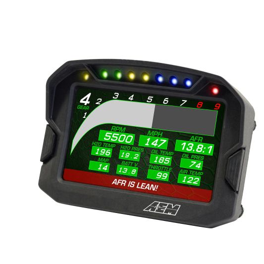 AEM 30-5602 - AEM30-5602 - AEM CD-5G Carbon Digital Dash Display w/ Interal 10Hz GPS & Antenna - Shipped in Europe - Tuningsupply.com