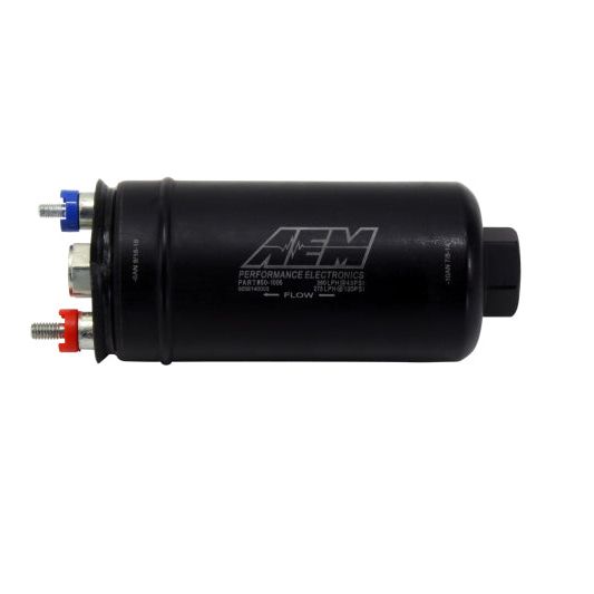 AEM 50-1005 - AEM50-1005 - AEM 400LPH High Pressure Fuel Pump -6AN Female Out, -10AN Female In - Shipped in Europe - Tuningsupply.com