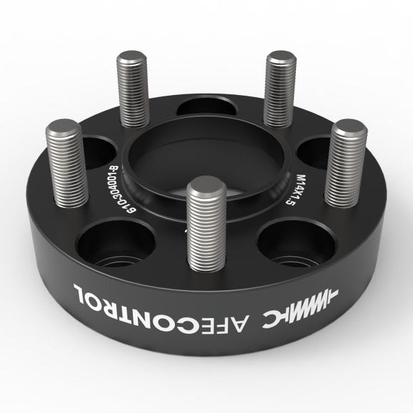 aFe 610-304001-B - AFE610-304001-B - aFe CONTROL Billet Aluminum Wheel Spacers 5x114.3 CB70.5 1.25in - 15-24 Ford Mustang/20-23 Explorer - Shipped in Europe - Tuningsupply.com