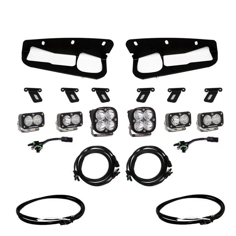 Baja Designs 447760UP - BAJ447760UP - Baja Designs 2021+ Ford Bronco Fog Pocket Kit 21-Up Sportsmen w/Upfitter - Shipped in Europe - Tuningsupply.com