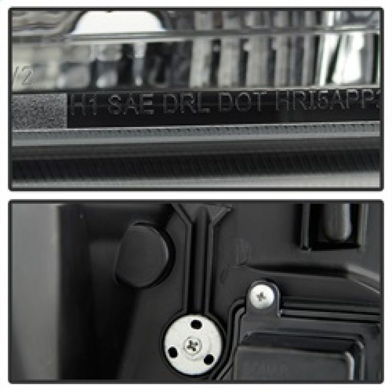 SPYDER 5082565 - SPY5082565 - Spyder 07-14 Chevy Suburban/1500/2500/Tahoe V2 Projector Headlights Blk PRO-YD-CSUB07V2-DRL-BK - Shipped in Europe - Tuningsupply.com