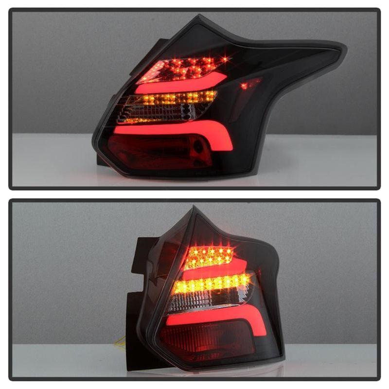 SPYDER 5085146 - SPY5085146 - Spyder 12-14 Ford Focus 5DR LED Tail Lights - Black Smoke (ALT-YD-FF12-LED-BSM) - Shipped in Europe - Tuningsupply.com
