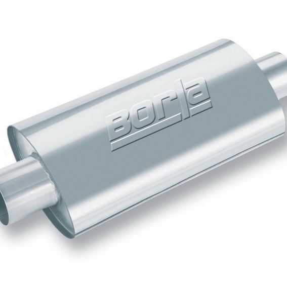 Borla 40943 - BOR40943 - Borla XR-1 Racing Sportsman 3 inch Outlet / 3 inch Inlet Round, Oval or Offset Muffler - Shipped in Europe - Tuningsupply.com