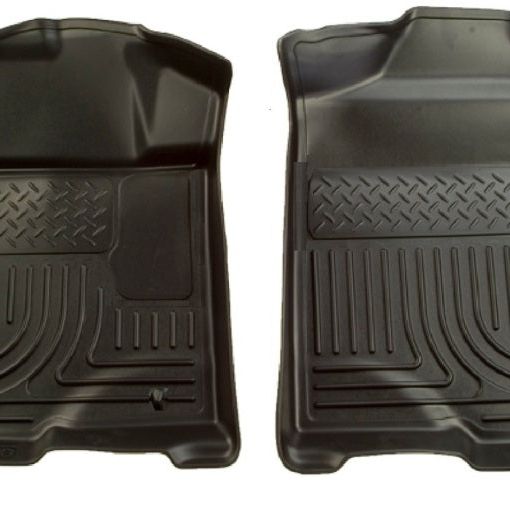 Husky Liners 18331 - HSL18331 - Husky Liners 09-12 Ford F-150 Regular/Super/Super Crew Cab WeatherBeater Black Floor Liners - Shipped in Europe - Tuningsupply.com