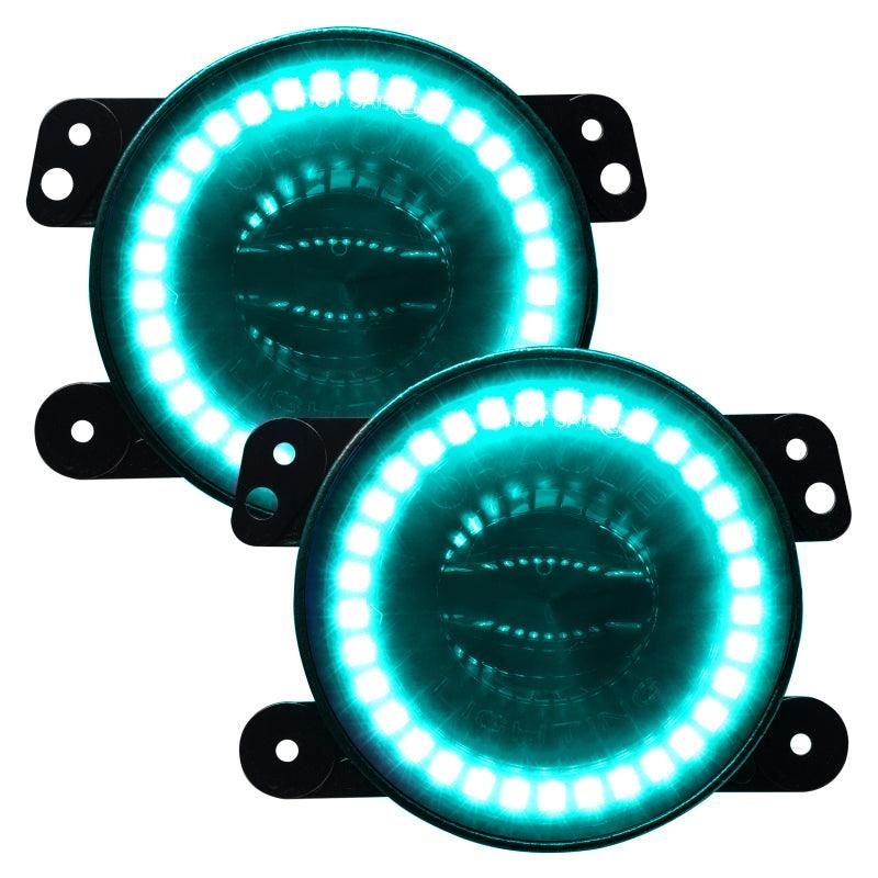 ORACLE Lighting 5846-334 - ORL5846-334 - Oracle Jeep Wrangler JK/JL/JT High Performance W LED Fog Lights - w/o Controller - Shipped in Europe - Tuningsupply.com