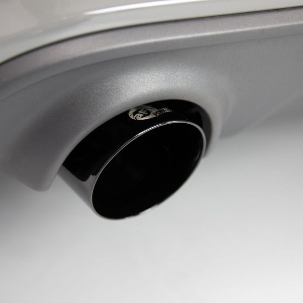 aFe 49C32068-B - AFE49C32068-B - aFe MACH Force-XP 4-1/2in Black OE Replacement Exhaust Tips - 15-19 Dodge Charger/Hellcat - Shipped in Europe - Tuningsupply.com