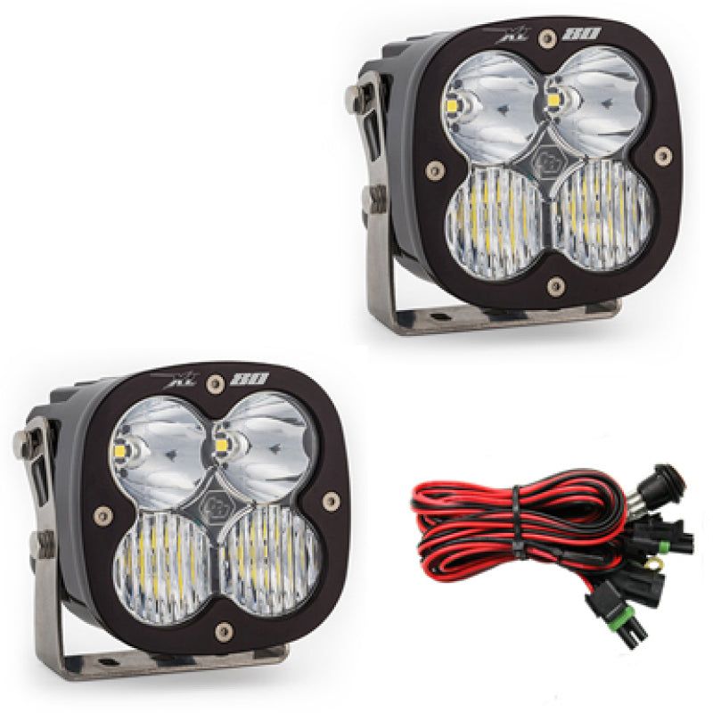Baja Designs 677803 - BAJ677803 - Baja Designs XL80 Series Driving Combo Pattern Pair LED Light Pods - Shipped in Europe - Tuningsupply.com