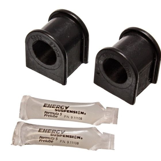 Energy Suspension 8.5133G - ENG8.5133G - Energy Suspension 87-92 Toyota Supra Black 27mm Front Sway Bar Bushing Set - Shipped in Europe - Tuningsupply.com