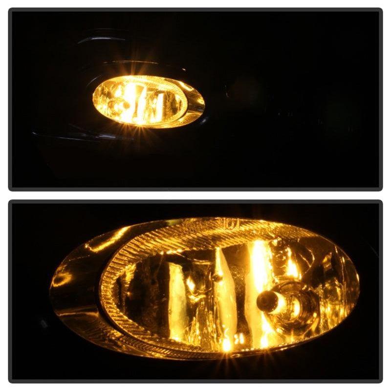 SPYDER 5077752 - SPY5077752 - Spyder Honda Civic 2013-2014 4dr OEM Fog Light W/Switch Yellow FL-HC2013-4D-Y - Shipped in Europe - Tuningsupply.com