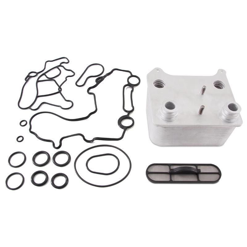 Mishimoto MMOC-F2D-03 - MISMMOC-F2D-03 - Mishimoto 03-07 Ford 6.0L Powerstroke Replacement Oil Cooler Kit - Shipped in Europe - Tuningsupply.com