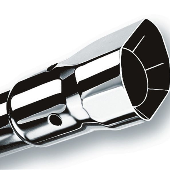 Borla 20132 - BOR20132 - Borla Universal Polished Tip Single Square Angle-Cut Intercooled (inlet 2 1/2in. Outlet 2 7/8 x 2 3/ - Shipped in Europe - Tuningsupply.com