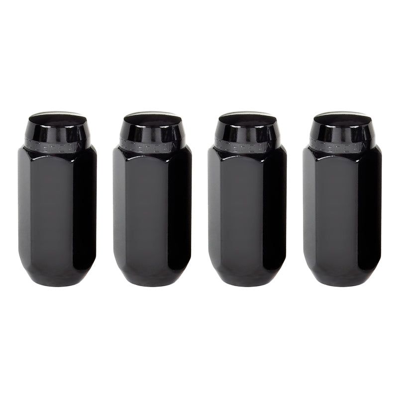 McGard 64024 - MCG64024 - McGard Hex Lug Nut (Cone Seat) M14X1.5 / 22mm Hex / 1.945in. Length (4-Pack) - Black - Shipped in Europe - Tuningsupply.com