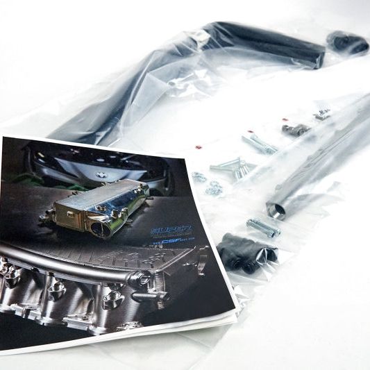 CSF 8200 - CSF8200 - CSF Toyota A90/A91 Supra/ BMW G-Series B58 Charge-Air Cooler Manifold- Machined Billet Aluminum - Shipped in Europe - Tuningsupply.com