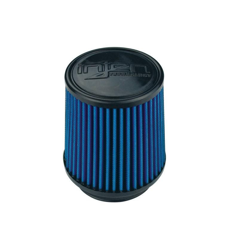 Injen X-1020-BB - INJX-1020-BB - Injen AMSOIL Ea Nanofiber Dry Air Filter - 3 Filter 5 Base / 4 7/8 Tall / 4 Top - Shipped in Europe - Tuningsupply.com