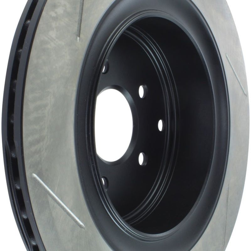 Stoptech 126.42105SL - STO126.42105SL - StopTech Power Slot 09 Infiniti FX50 5.0L-V8 Slotted Rear Left Rotor - Shipped in Europe - Tuningsupply.com