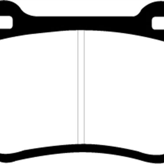 EBC DP31140C - EBCDP31140C - EBC 96-00 Lotus Esprit Turbo 2.0 Turbo GT3 Redstuff Front Brake Pads - Shipped in Europe - Tuningsupply.com
