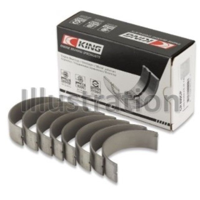 King Engine Bearings GCR4125CP - KINGCR4125CP - King Engine Bearings Subaru EJ20/EJ22/EJ25 (Including Turbo) Performance Rod Bearing (Set of 4) - Shipped in Europe - Tuningsupply.com