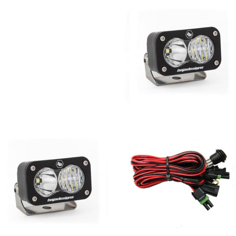 Baja Designs 547803 - BAJ547803 - Baja Designs S2 Sport Driving Combo Pattern Pair LED Work Light - Clear - Shipped in Europe - Tuningsupply.com
