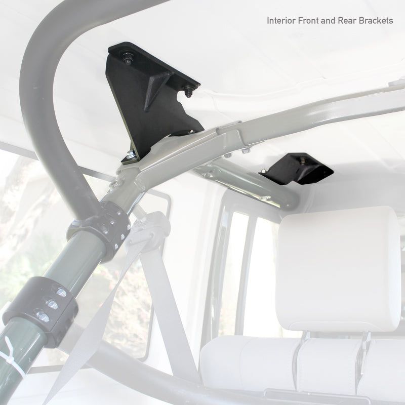 Go Rhino 5910013T - GOR5910013T - Go Rhino 07-17 Jeep Wrangler 4dr Mouinting Kit for SRM Rack - Shipped in Europe - Tuningsupply.com