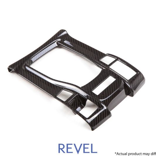 Revel 1TR4GT0AH01 - RVL1TR4GT0AH01 - Revel GT Dry Carbon Shifter Panel Cover 17-18 Honda Civic Type-R - 1 Piece - Shipped in Europe - Tuningsupply.com