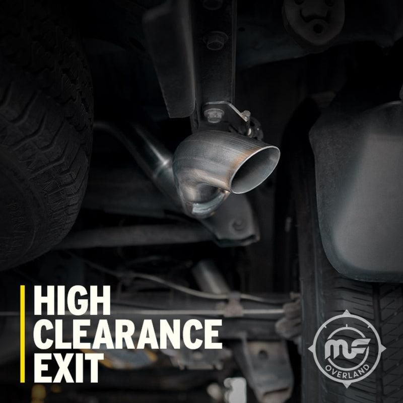 Magnaflow 19592 - MAG19592 - MagnaFlow 19+ Jeep Wrangler JL Overland Series Cat-Back Performance Exhaust System - Shipped in Europe - Tuningsupply.com