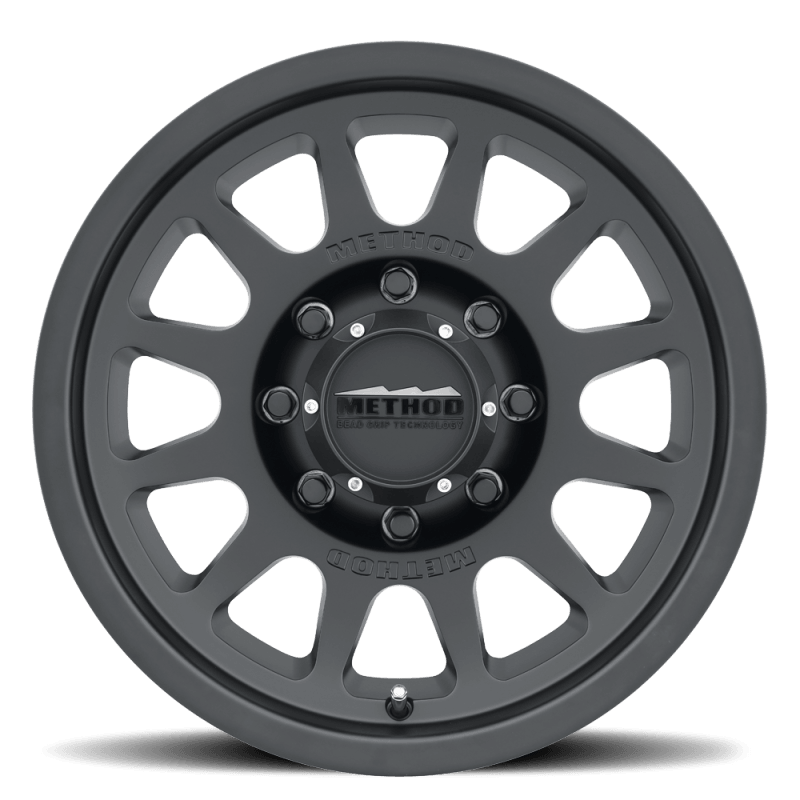 Method Wheels MR70378587500 - MRWMR70378587500 - Method MR703 17x8.5 0mm Offset 8x170 130.81mm CB Matte Black Wheel - Shipped in Europe - Tuningsupply.com