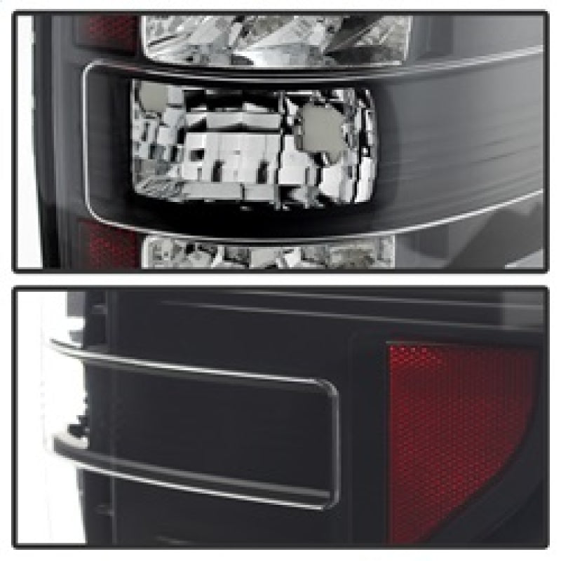 SPYDER 5008374 - SPY5008374 - Spyder Ford F150 09-14 LED Tail Lights Black ALT-YD-FF15009-LED-BK - Shipped in Europe - Tuningsupply.com