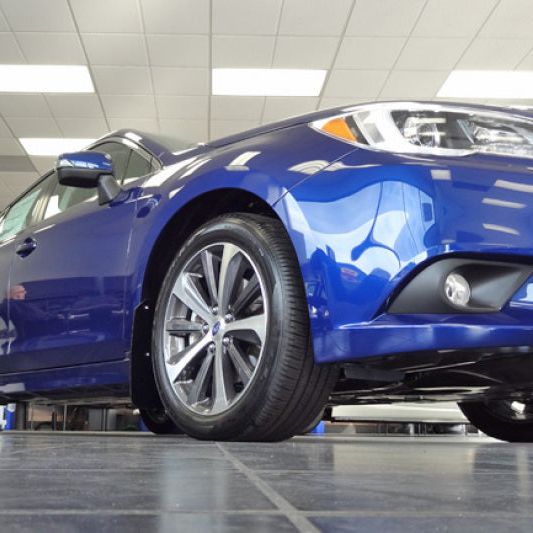 Rally Armor MF34-UR-BLK/GRY - RALMF34-UR-BLK/GRY - Rally Armor 15-19 Subaru Legacy Black UR Mud Flap w/ Grey Logo - Shipped in Europe - Tuningsupply.com