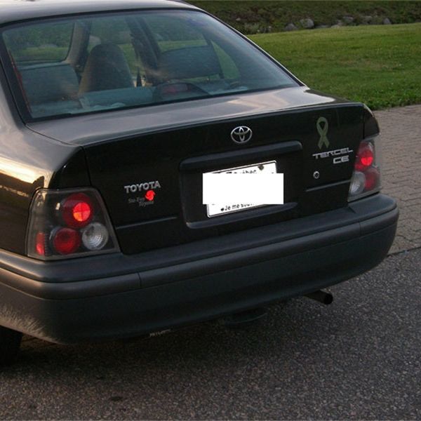 SPYDER 5008053 - SPY5008053 - Spyder Toyota Tercel 95-98 Euro Style Tail Lights Black ALT-YD-TTER95-BK - Shipped in Europe - Tuningsupply.com