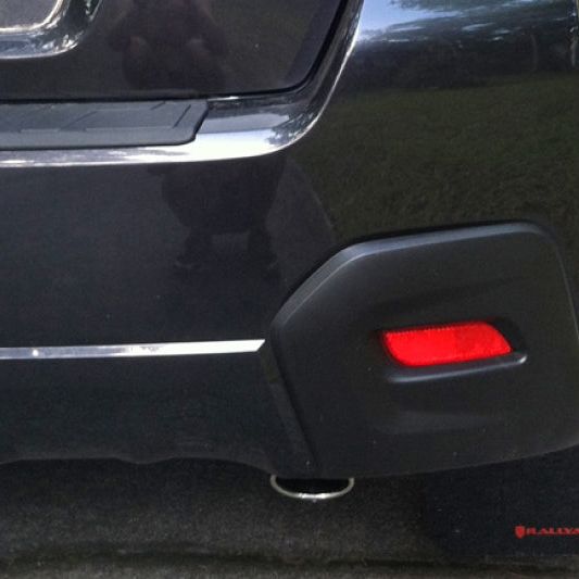 Rally Armor MF26-UR-BLK/GRY - RALMF26-UR-BLK/GRY - Rally Armor 13-17 Subaru Crosstrek XV Black UR Mud Flap w/Grey Logo - Shipped in Europe - Tuningsupply.com