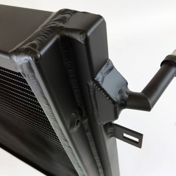 CSF 8131B - CSF8131B - CSF BMW B58/B48 Front Mount Triple-Pass Heat Exchanger w/Rock Guard - Black - Shipped in Europe - Tuningsupply.com