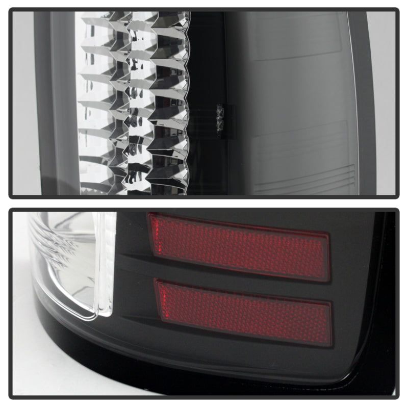 SPYDER 5014948 - SPY5014948 - Spyder GMC Sierra 07-13 (Not fit 3500 Dually 4 Rear Wheels)LED Tail Lights Black ALT-YD-GS07-LED-BK - Shipped in Europe - Tuningsupply.com