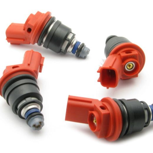 DeatschWerks 01J-00-0270-4 - DWK01J-00-0270-4 - DeatschWerks Nissan G20 / SR20 / 240sx SR/KA 270cc Side Feed Injectors - Shipped in Europe - Tuningsupply.com