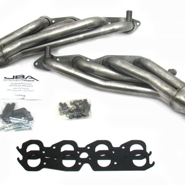 JBA 1823S - JBA1823S - JBA 96-00 GM Truck 7.4L Vortec w/EGR & A.I.R. 1-3/4in Primary Raw 409SS Cat4Ward Header - Shipped in Europe - Tuningsupply.com