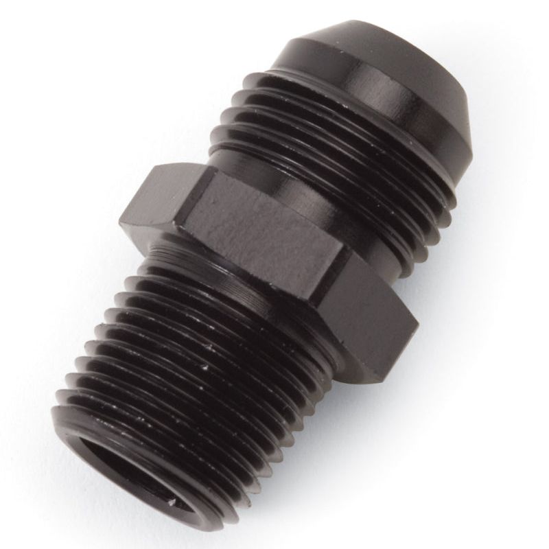 Russell 660443 - RUS660443 - Russell Performance -6 AN to 1/4in NPT Straight Flare to Pipe (Black) - Shipped in Europe - Tuningsupply.com