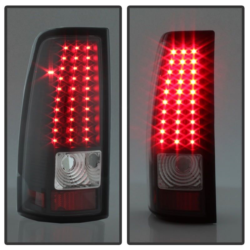 SPYDER 5008817 - SPY5008817 - xTune Chevy Silverado 1500/2500/3500 99-02 LED Tail Lights Black ALT-ON-CS99-LED-BK - Shipped in Europe - Tuningsupply.com