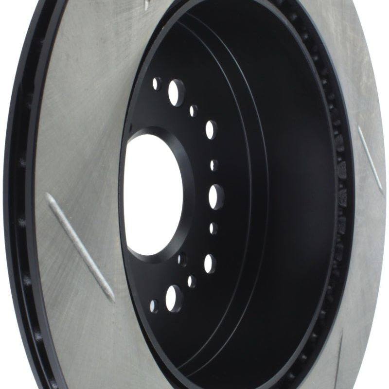 Stoptech 126.44084SL - STO126.44084SL - StopTech Power Slot 93-94 Lexus LS Series / 95-00 LS400 / 92-00 SC 400 Rear Left Slotted Rotor - Shipped in Europe - Tuningsupply.com