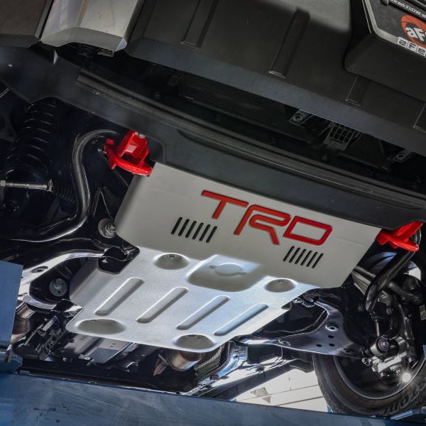 aFe 450-72T001-R - AFE450-72T001-R - aFe Front Tow Hook Red 2022 Toyota Tundra 3.5L V6 - Shipped in Europe - Tuningsupply.com