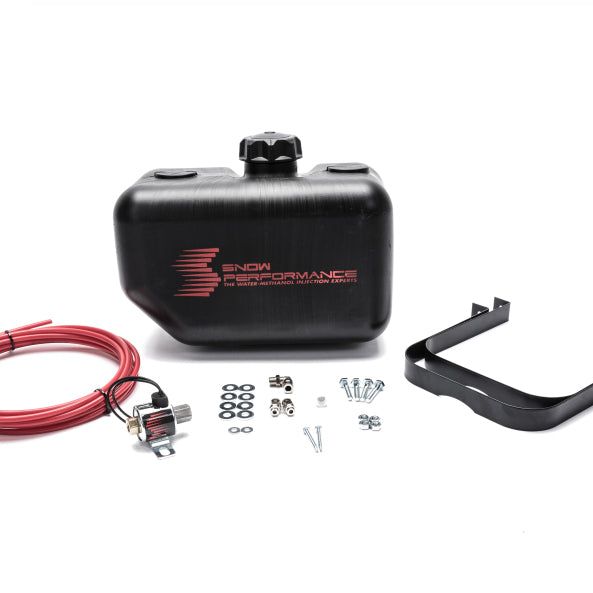 Snow Performance SNO-40014 - SNOSNO-40014 - Snow Performance 2.5 Gallon Reservoir (incl. brackets/check valve/tubing) - Shipped in Europe - Tuningsupply.com