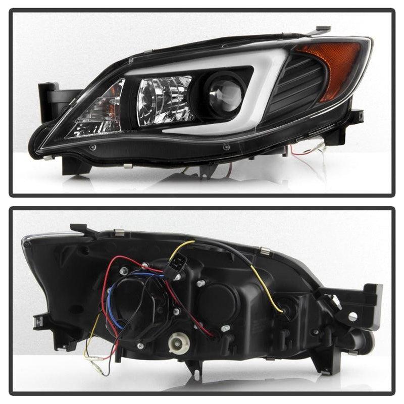 SPYDER 5083944 - SPY5083944 - Spyder Subaru WRX 08-09 Projector Headlights - Halogen Model Only - Black PRO-YD-SWRX08-LBDRL-BK - Shipped in Europe - Tuningsupply.com