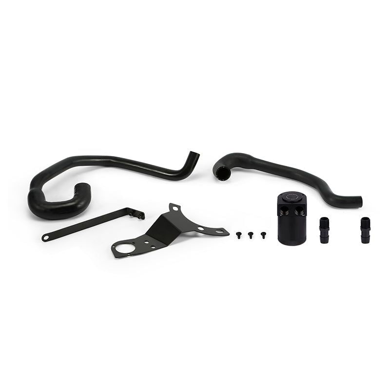 Mishimoto MMBCC-N20N26-12CBE2 - MISMMBCC-N20N26-12CBE2 - Mishimoto 11-17 BMW N20/N26 Baffled Oil Catch Can Kit - Black - Shipped in Europe - Tuningsupply.com
