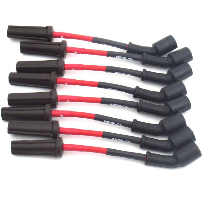JBA W0812 - JBAW0812 - JBA 10-20 Chevrolet Camaro 6.2L Ignition Wires - Red - Shipped in Europe - Tuningsupply.com