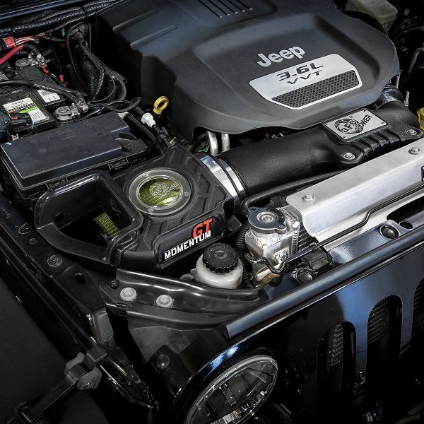 aFe 75-76212 - AFE75-76212 - aFe Momentum GT Pro GUARD 7 Cold Air Intake System 12-18 Jeep Wrangler JK V6 3.6L - Shipped in Europe - Tuningsupply.com