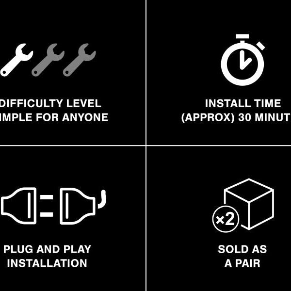 Raxiom 393827 - RAX393827 - Raxiom 15-22 Ford Mustang Halo LED Tail Lights - Gloss Black Housing (Smoked Lens) - Shipped in Europe - Tuningsupply.com