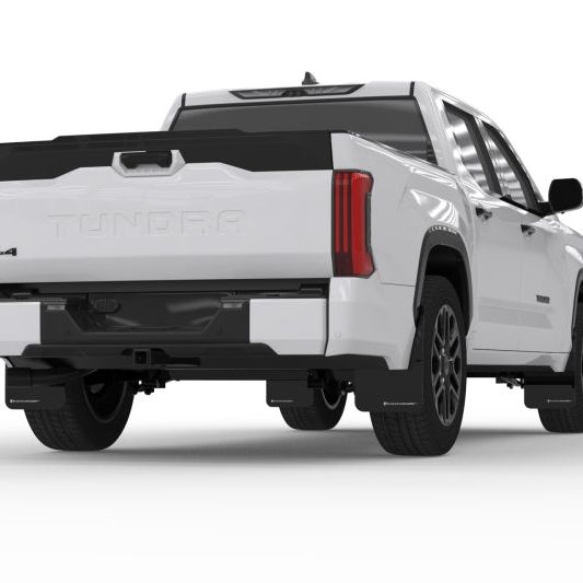 Rally Armor MF110-UR-BLK-RD - RALMF110-UR-BLK-RD - Rally Armor 22-25 Toyota Tundra Black UR Mud Flap w/Red Logo - Shipped in Europe - Tuningsupply.com