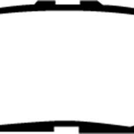 EBC DP31008C - EBCDP31008C - EBC 93-94 Lexus LS400 4.0 Redstuff Rear Brake Pads - Shipped in Europe - Tuningsupply.com