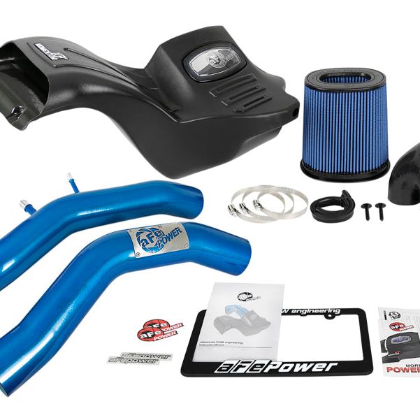 aFe 50-30024RL - AFE50-30024RL - aFe Momentum XP Cold Air Intake System w/ Pro 5R Media Blue 15-19 Ford F-150 V8-5.0L - Shipped in Europe - Tuningsupply.com